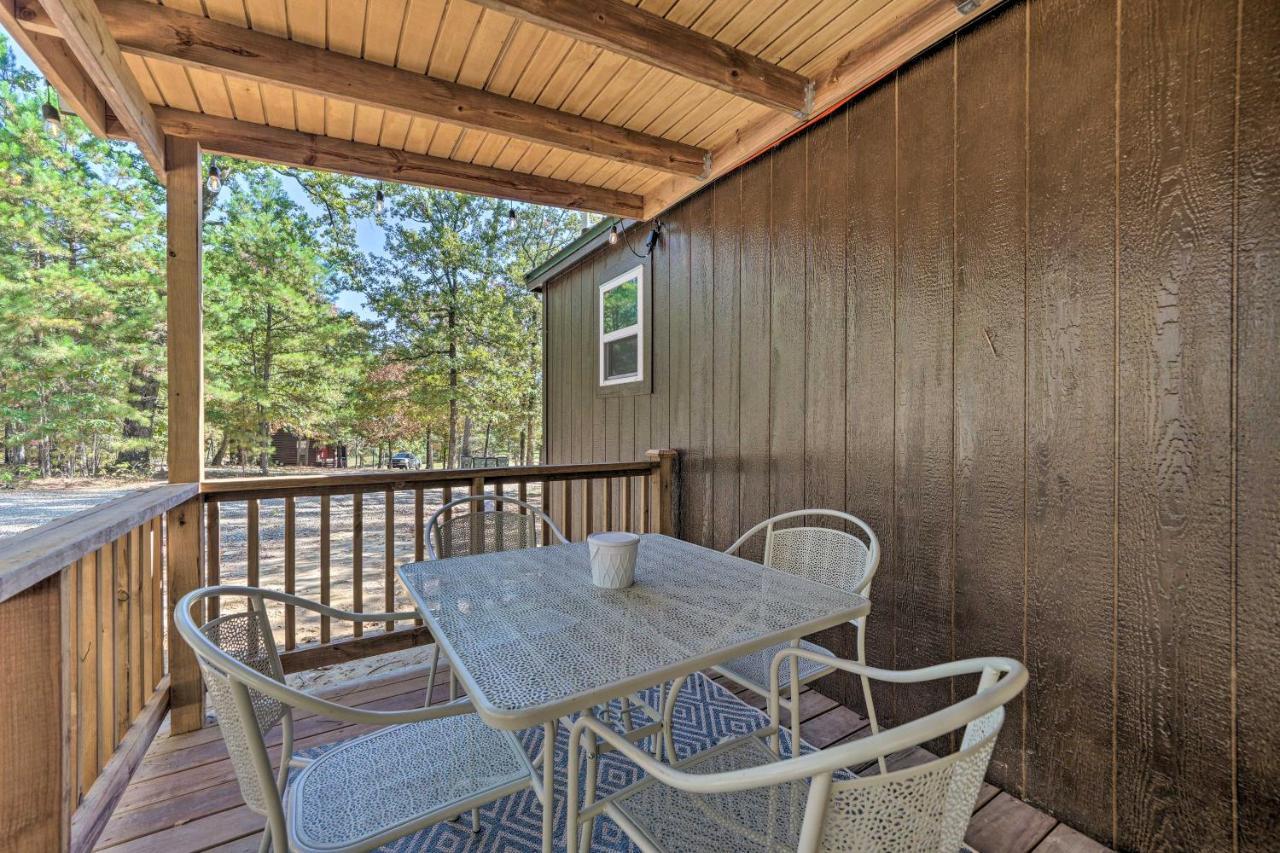 Stylish Cabin By Beavers Bend Hot Tub And Fire Pit Broken Bow Kültér fotó